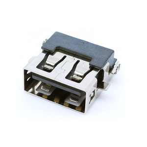产地货源 USB母座插接件 插头插座 连接器 沉板板上3.5mm反向母座